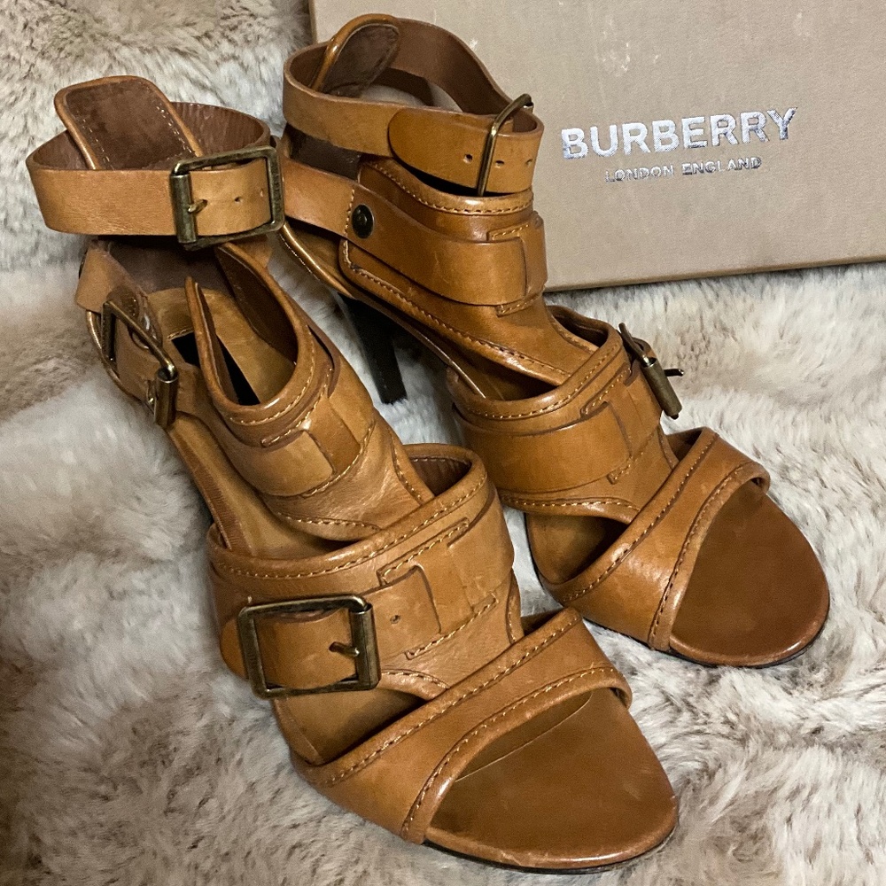 *Authentic Burberry Aviator Heels* - image 2